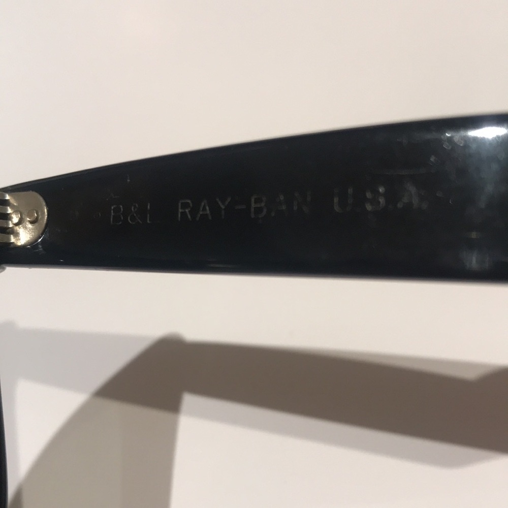 Vintage Bausch & Lomb Ray Ban Wayfarers - Picture 3 of 7